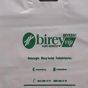 Özel Baskılı Saplı ve El Geçme Mağaza Poşeti